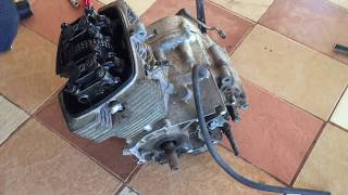 How to Remove Honda CD200 Engine Head [upl. by Eilyr]