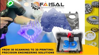 3D Scanning to 3D Printing  Industrial Parts Development With Accuracy and Speed  FES [upl. by Orms]