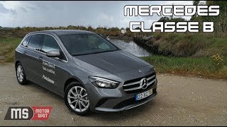 Mercedes Classe B  ENSAIO PORTUGAL 2019  Um Classe A em versão familiar [upl. by Laureen]