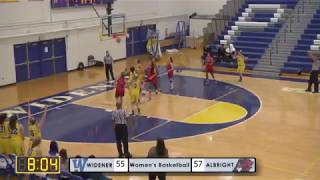 Womens Basketball Highlights vs Albright [upl. by Ari]