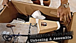 UNBOXING and ASSEMBLE  BICKERTON PILOT 1407 FOLDING BIKE  BICKERTON PILOT 1407 [upl. by Massingill]