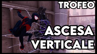 Come Fare Il Trofeo Ascesa Verticale Su Spiderman Miles Morales [upl. by Rtoip310]