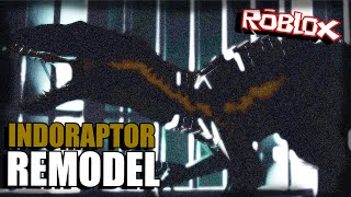 The INDORAPTOR REMODEL Revealed Jurassic Blocky [upl. by Lectra]