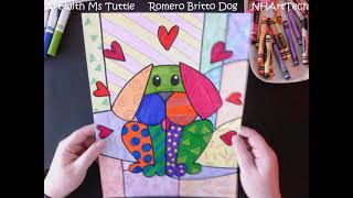 Romero Britto Dog [upl. by Acysej]