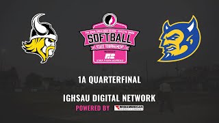 2024 IGHSAU State Softball 1A Quarterfinal MartensdaleSt Marys vs EdgewoodColesburg [upl. by Ahsitram]