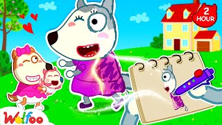 Who is the Real Mommy  Cartoons for Kids  Wolfoo Family [upl. by Mitran846]