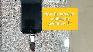 how to connect mobile to pendrive directly without laptop trendingmobilependrive [upl. by Terhune]