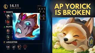 Patch 1411 Review Ap Yorick is BROKEN [upl. by Schiffman979]