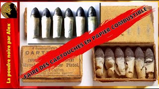 TUTO  COMMENT FAIRE DES CARTOUCHES EN PAPIER COMBUSTIBLE  kit HampC [upl. by Inatsed]