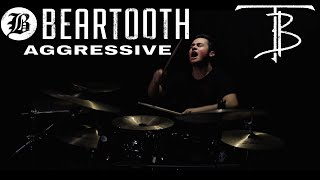 Beartooth  Aggressive HD Drum Cover [upl. by Bartlet]