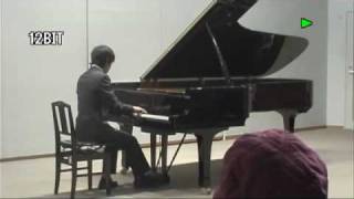 筑波大学ピアノ愛好会2009年度クリスマスコンサート chopin スケルツォ2番 [upl. by Eet542]