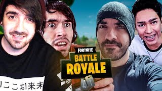 El Ultimo Video De La Banda  Fernanfloo Juegagerman Town Y Bers En Fortnite  Battle Royale [upl. by Wun89]