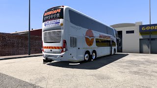 Intercape Marcopolo G7 DD 1800 Scania chassis  Garage to Bossman Roleplay Drive [upl. by Nissy]