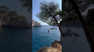 23m cliff jump  Calanques de cassis [upl. by Bigelow]