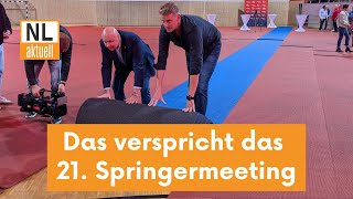 Cottbus  Das verspricht das Springermeeting am 29 Januar 2025 neuer Sportboden eingeweiht [upl. by Celinka]