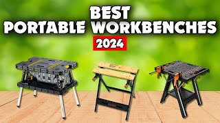 Top 3 Best Portable Workbenches for DIYers and Professionals [upl. by Ahsasal]