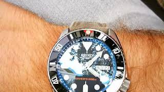 Perfect Seiko SKX Mod AR Coated Double Domed Sapphire Crystal  Ceramic Bezel Insert [upl. by Seilenna]