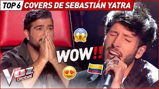 Las mejores COVERS de SEBASTIÁN YATRA en La Voz [upl. by Maddalena]