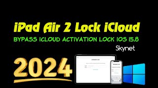 All ipad Air 2 Bypass icloud activation lock remove service iOS 172 Bypass A1566 iOS1 58 Bypass [upl. by Onairotciv]