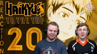 SOS Bros React  Haikyuu Season 4 Episode 20  KITA THE LEADAAA [upl. by Bensky]