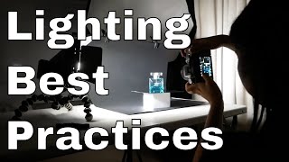 Mastering Product Photography Top 3 Lighting Best Practices for Stunning Shots [upl. by Yllrebmik]