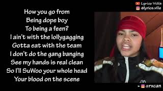 Thotiana Challenge by Blueface 🕺🏼 rxcan LYRICS [upl. by Aieka400]