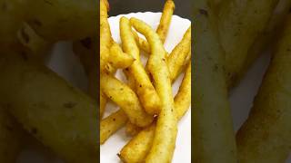 Finger fries  Crispy French Fries  Potato Sticks  cookingwithabm shorts chips trending fries [upl. by Feodora]