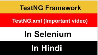 Detailed structure of TestNG xml file  TestNG  Testing Framework  TechiePraveen [upl. by Rialb]