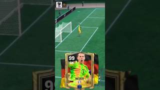 NEUER 97 IN FC MOBILE 😱 The miracle goalkeeper [upl. by Dibru]