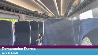 Transpennine Express Class 80 1850 1P36 From York To Leeds [upl. by Silrak300]