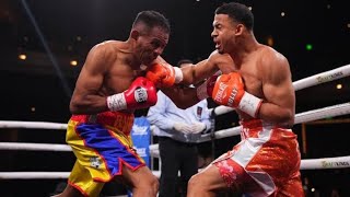 Full Fight Rolando Romero vs Ismael Barroso  WBA World Super lightweight Title [upl. by Amadas]