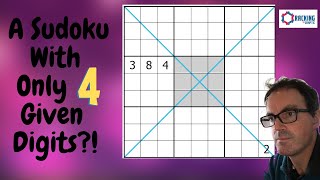 A Sudoku With Only 4 Given Digits [upl. by Eugenle631]