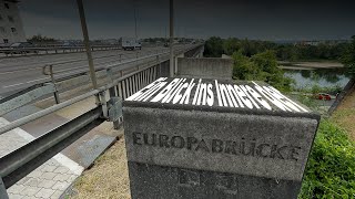 Ein Blick ins Innere der Koblenzer Europabrücke [upl. by Shute]