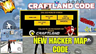 NEW HACKER CRAFTLAND MAP 😱 ONLY HEADSHOT After update Ob46🔥 Craftland Map by xyansh [upl. by Lielos]