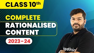 Class 10 Syllabus 202324  Complete Rationalised Content  Deleted Syllabus of Class 10 CBSE [upl. by Ailaroc]