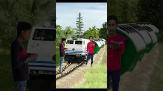 Funny train video train funny shorts trending song newsong vfx vfxankit vfxshorts short 😂🤣 [upl. by Gilly]