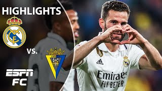 🚨 HIGHLIGHTS 🚨 Real Madrid avoid backtoback defeats and beat Cadiz 20  LaLiga Highlights [upl. by Shalne544]