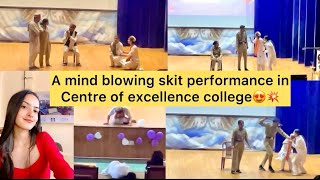 😍💥Skit performance in centre of excellence college sanjauli  Sejal Kadsholi 07 🥰 [upl. by Clauddetta24]