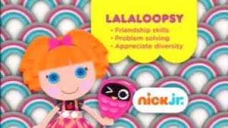 Nick Jr Channel  Lalaloopsy Curriculum Board 20132016 [upl. by Abehshtab114]