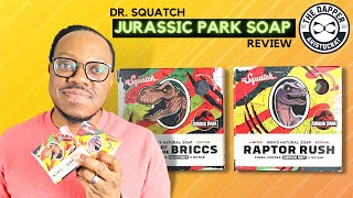 Dr Squatch Jurassic Park Bar Soap Review HD 1080p [upl. by Sigrid]