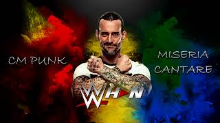 AEW CM Punk  Miseria Cantare ROH Entrance Theme  AE Arena Effects [upl. by Retsek]