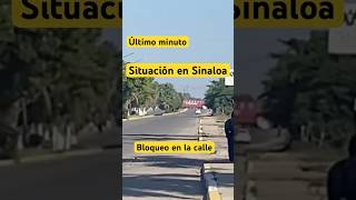 Bloquean la calle en Sinaloa narcos narcosmexico sinaloa [upl. by Leonardi365]