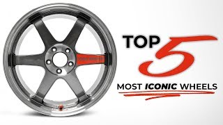 Top 5 Most Iconic Aftermarket Wheels [upl. by Acilegna]