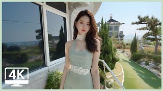 4K AI Fashion Lookbook  Enchanting Beauty at a Hidden Countryside Retreat [upl. by Aicitan]