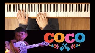 La Llorona Coco Late Easy Piano Tutorial [upl. by Fredie727]