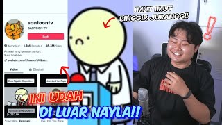 PADAHAL ANIMASI TAPI EMOSINYA RIIL CUY SANTOONTV [upl. by Esined18]