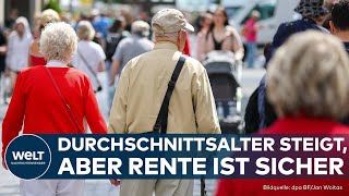 DEUTSCHE RENTENVERSICHERUNG Entwarnung Finanzierung der Renten ist gesichert [upl. by Seravat]