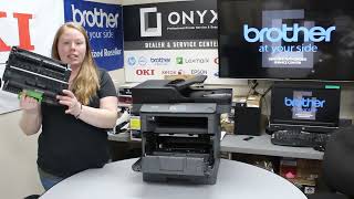 Brother MFCL5900dw  How to Change Your Toner  Onyx Imaging [upl. by Vinaya]