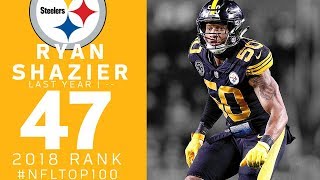 47 Ryan Shazier LB Steelers  Top 100 Players of 2018  NFL [upl. by Akenit343]