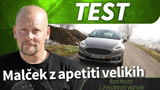 2017 ford fiesta 10 ecoboost 92 kW vignale  test [upl. by Elana]